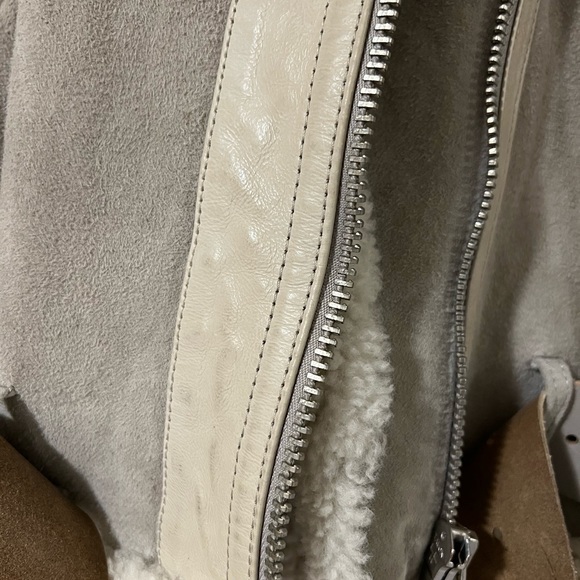 Acne Velocite shearling jacket size 32 (US 2-4) - Picture 2 of 16